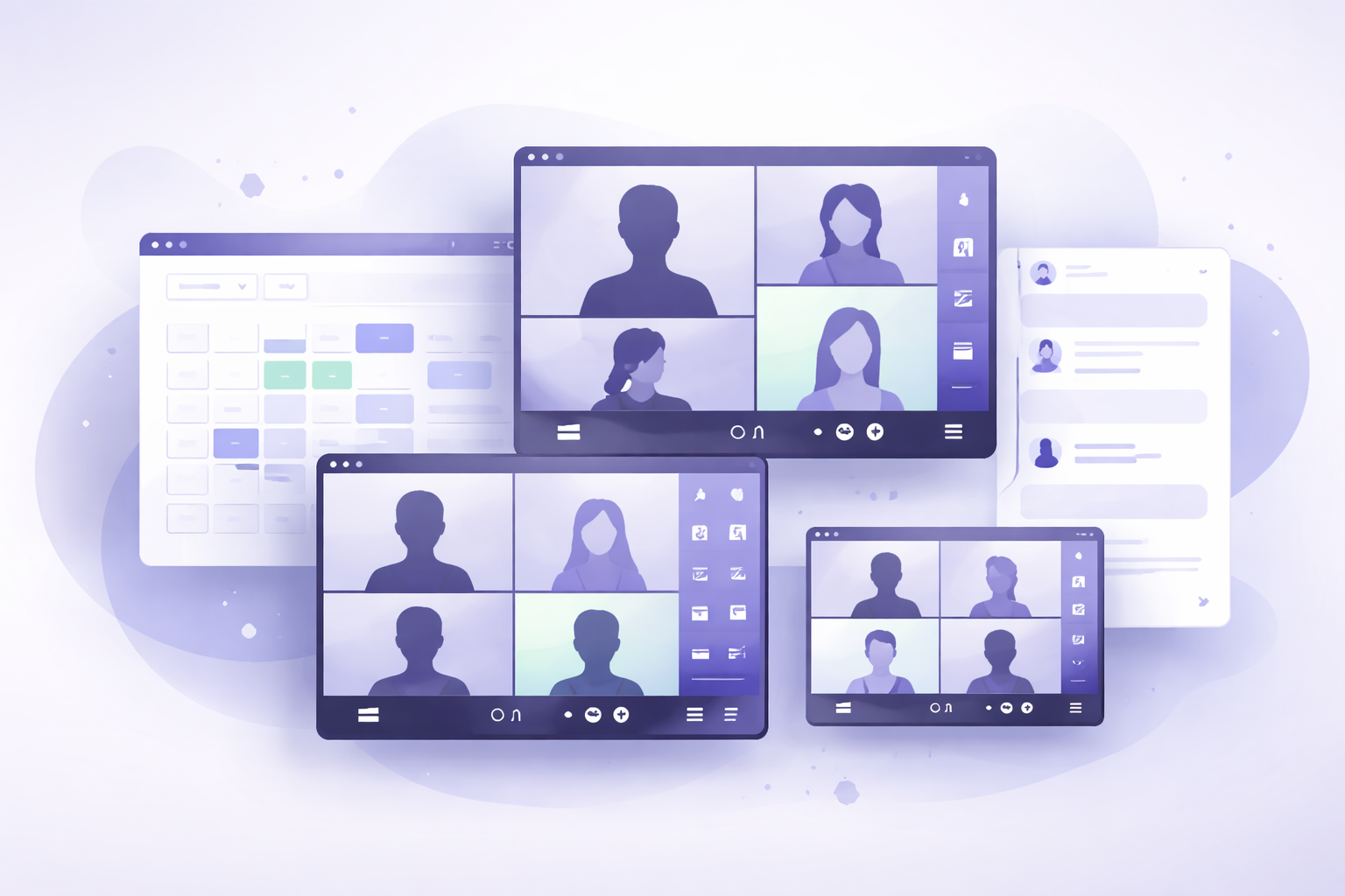 Best video conferencing software dashboard overview